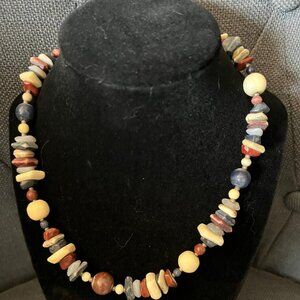 Natural Multi-stone Necklace